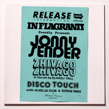 Jonny Sender - Jonny Sender EP