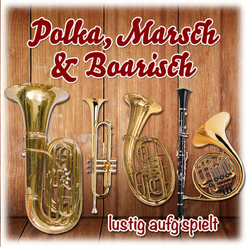 Various Artists - Polka, Marsch & Boarisch (Lustig aufg'spielt)