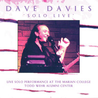 Dave Davies - Solo Live - Live Solo Performance at the Marian College Todd Wehr Alumni Center