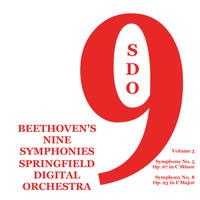 Springfield Digital Orchestra, Ludwig Van Beethoven & Jeff Tincher - Beethoven's Nine Symphonies, Vol. 3