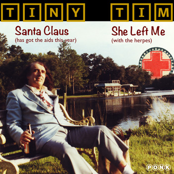 Tiny Tim - She Left Me/Santa Claus 7"