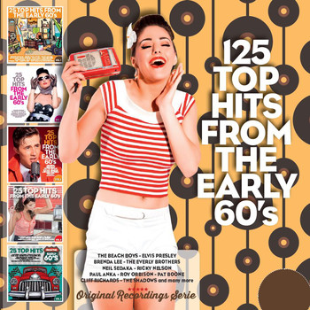 Various Artists - 125 Top Hits from the Early 60's