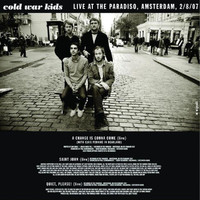 Cold War Kids - The Paradiso Sessions (Live)