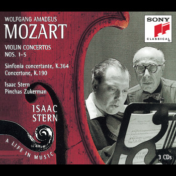 Isaac Stern - Mozart: Violin Concertos No. 1 - 5, Sinfonia Concertante, Concertone