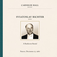 Sviatoslav Richter - Sviatoslav Richter at Carnegie Hall, New York City, December 23, 1960