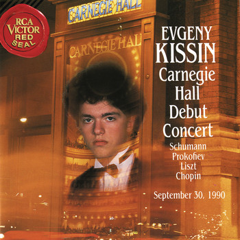 Evgeny Kissin - Evgeny Kissin at Carnegie Hall, New York City, September 30, 1990
