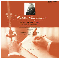 Francis Poulenc - Meet the Composer - Francis Poulenc Playing His Own Works