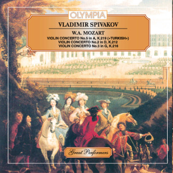 Vladimir Spivakov, Wolfgang Amadeus Mozart & English Chamber Orchestra - Mozart: Violin Concerto No. 2, 3 & 5