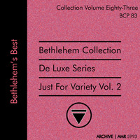 Charlie Mariano - Deluxe Series Volume 83 (Bethlehem Collection): Just for Variety, Volume 2