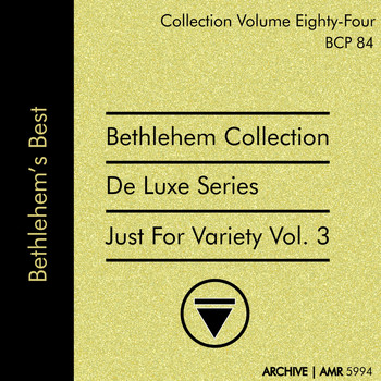 Chris Connor - Deluxe Series Volume 84 (Bethlehem Collection): Just for Variety, Volume 3