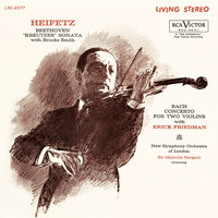 Jascha Heifetz - Beethoven: Sonata No. 9, Op. 47 "Kreutzer" in A, Bach: Concerto in D Minor for Two Violins, BWV 1043