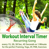 Torsten Abrolat - Workout Interval Timer: Recurring Gong for the Perfect Training, Yoga, AT, PME, Exercises - Every 15, 20, 30 Sec, 45 Seconds or 1 Minute