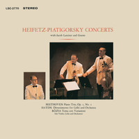 Jascha Heifetz - Beethoven: Trio, Op. 1, No. 1, in E-Flat, Rozsa: Sinfonia concertante, Op. 29, Tema con variazioni