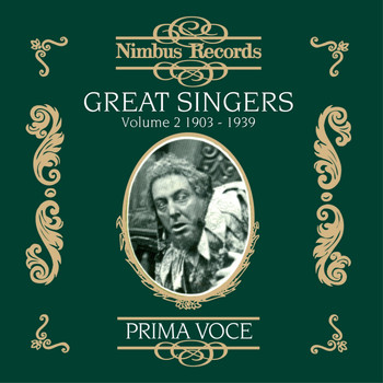 Various Artists - Great Singers Vol. 2 (Recorded 1903-1939)