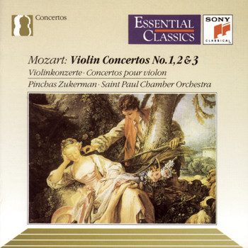 Pinchas Zukerman - Mozart: Violin Concertos Nos. 1-3