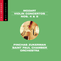 Pinchas Zukerman, The Saint Paul Chamber Orchestra - Mozart: Violin Concertos Nos. 4 & 5