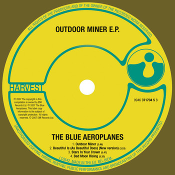 The Blue Aeroplanes - Outdoor Miner EP