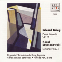 Adrian Leaper - Grieg: Piano Concerto; Szymanowski: Symphony No. 4 "Symphonie concertante"