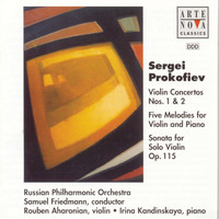 Samuel Friedmann - Prokofiev: Violin Ctos. No. 1 + No. 2 / Sonata For Violin Solo