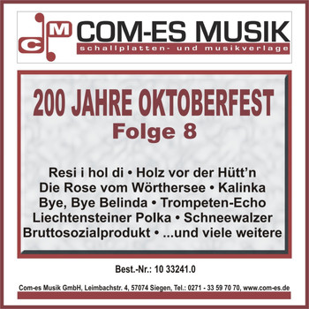 Various Artists - 200 Jahre Oktoberfest, Folge 8