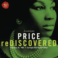 Leontyne Price - Leontyne Price - Carnegie Hall Recital Debut