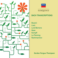 Gordon Fergus-Thompson - Bach Transcriptions