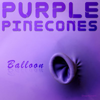 Balloon - Purple Pinecones