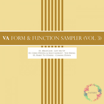 Chris Dewell, Max Casebolt - Form & Function Sampler, Vol. 3