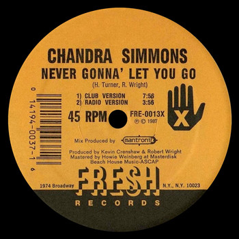Chandra Simmons - Never Gonna Let You Go
