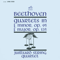 Juilliard String Quartet - Beethoven: String Quartet No. 11 in F Minor, Op. 95 "Serioso" & String Quartet No. 16 in F Major, Op. 135