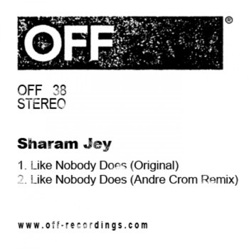 Sharam Jey - Like Nobody Does