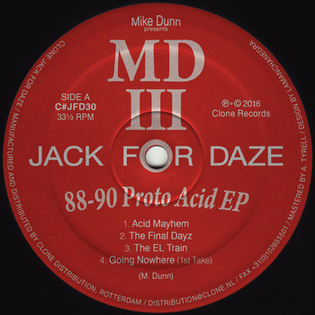 Mike Dunn - 88-90 Proto Acid EP