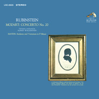 Arthur Rubinstein - Mozart: Piano Concerto No. 20 in D Minor, K. 466 - Haydn: Andante and Variations in F Minor, Hob. XVII:6