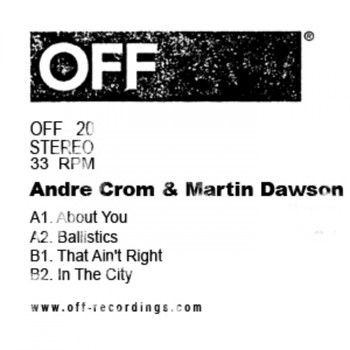 Andre Crom, Martin Dawson - About You EP