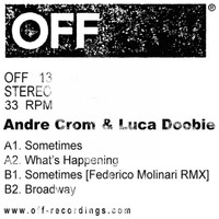 Andre Crom, Luca Doobie - Sometimes EP