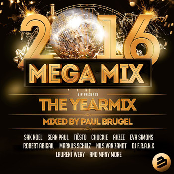 Various Artists - Mega Mix 2016: The Yearmix (Mixed By Paul Brugel)