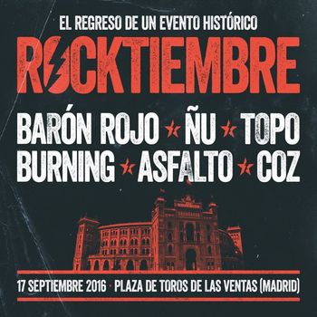 Various Artists - Rocktiembre (Plaza de Toros de las Ventas Madrid 17 septiembre 2016)
