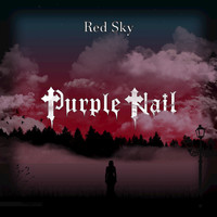 Purple Nail - Red Sky
