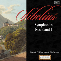 Slovak Philharmonic Orchestra and Adrian Leaper - Sibelius: Symphonies Nos. 3 and 4