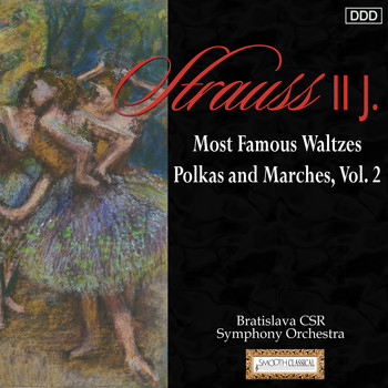 Bratislava CSR Symphony Orchestra and Ondrej Lenárd - Strauss II: Most Famous Waltzes, Polkas and Marches, Vol. 2