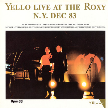 Yello - Live At The Roxy N.Y. Dec.'83