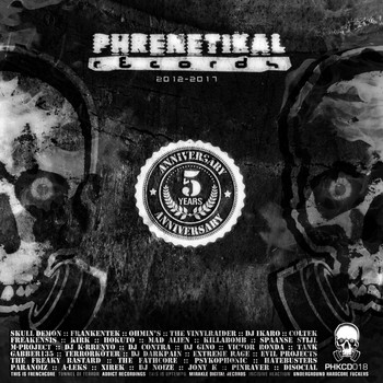 Various Artists - Phrenetikal Records: 5th Anniversary (2012-2017)
