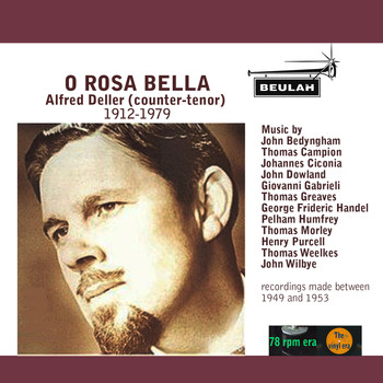 Alfred Deller - O Rosa Bella