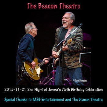 Hot Tuna - 2015-11-21 Beacon Theatre, New York, NY (Live)
