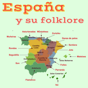 Varios Artistas - España y Su Folklore