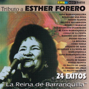 Varios Artistas - Tributo a Esther Forero "La Reina de Barranquilla" - 24 Exitos