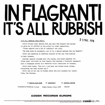 In Flagranti - It's All Rubbish