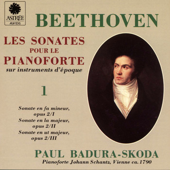 Paul Badura-Skoda - Beethoven: Les sonates pour le piano-forte sur instruments d'époque, Vol. 1