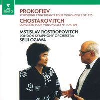 Mstislav Rostropovich - Prokofiev: Sinfonia concertante - Shostakovich: Cello Concerto No. 1
