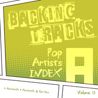 Backing Tracks Band - Backing Tracks / Pop Artists Index, A, (Aerosmith / Aerosmith & Run Dmc), Volume 13